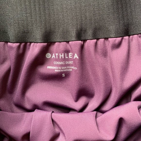 ATHLETA HIGH RISE COSMIC SKIRT-AGATE PURPLE-NWOT-S - Picture 10 of 14
